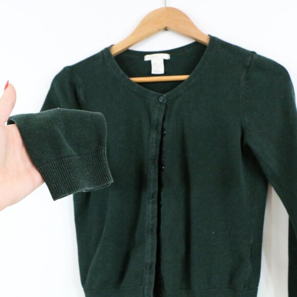 *H&M Forest Green Cardigan - Picture 6 of 7